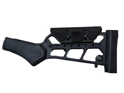 Der Chisel Machining Henry Aluminum Stock bietet dir eine robuste 6061 Billet Aluminium Konstruktion, anpassbare Ergonomie und passt perfekt auf Henry Pistol-Grip Modelle.